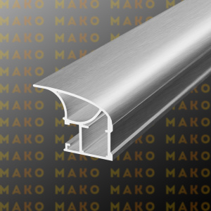 Профиль вертикальный асимметричный MS130 Серебряное дерево (A53)